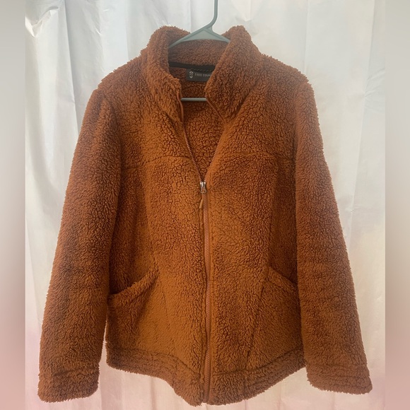 Free Country Jackets & Blazers - Free Country Warm Rust Fleece Jacket